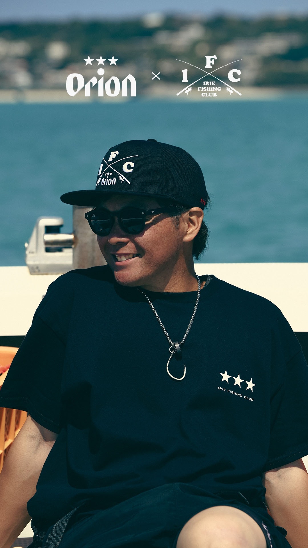 ILIE FISHING CLUB×オリオンビール限定コラボキャップ&amp;サングラス ORION×IRIE FISHING CLUBコラボ第2弾】釣り好き・海好き必見の新