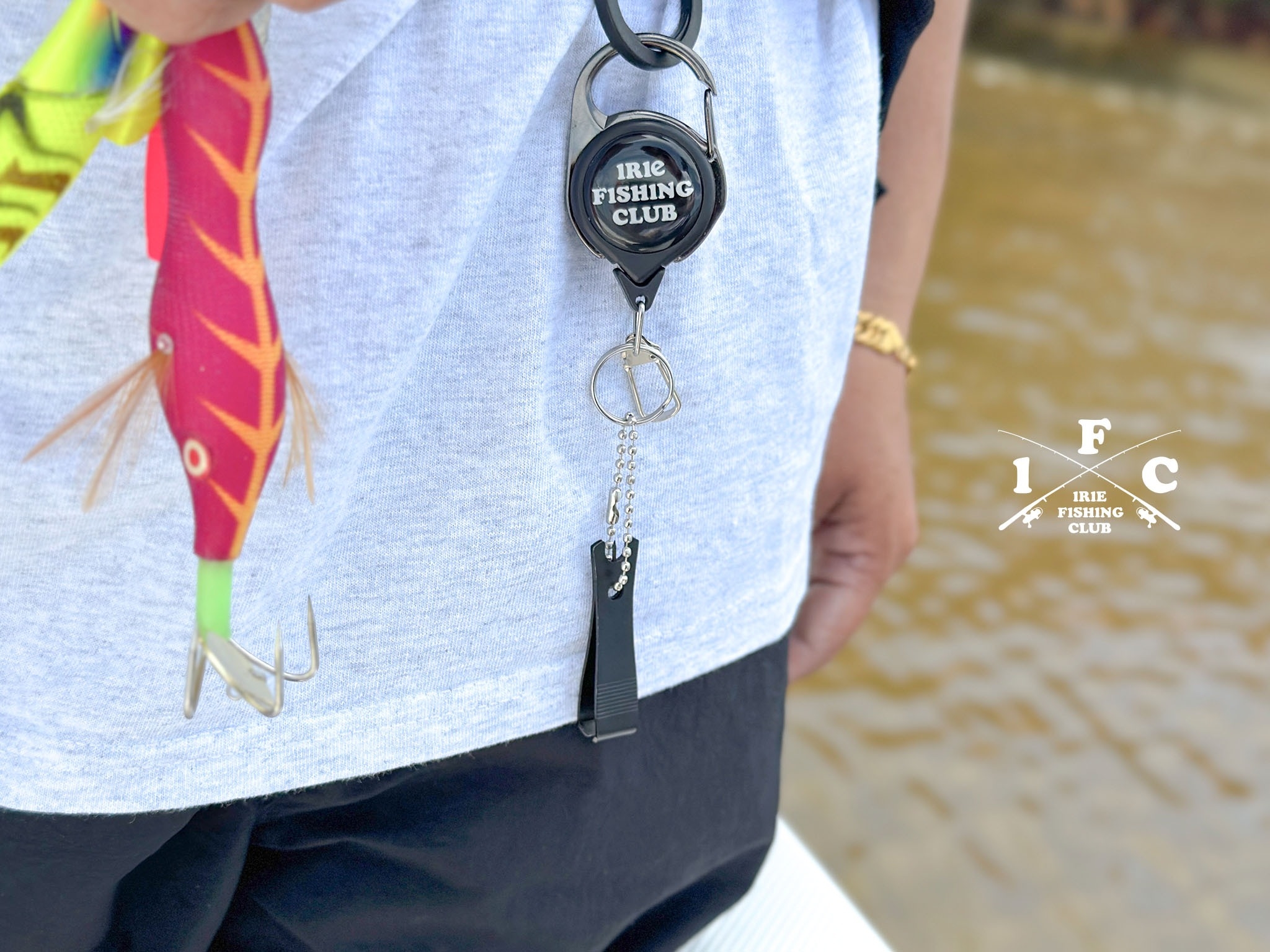 IRIE FISHING CLUB☆キャップ＆ラインカッター NEW ITEM】-I.F.C REEL KEY HOLDER- | IRIE FISHING CLUB