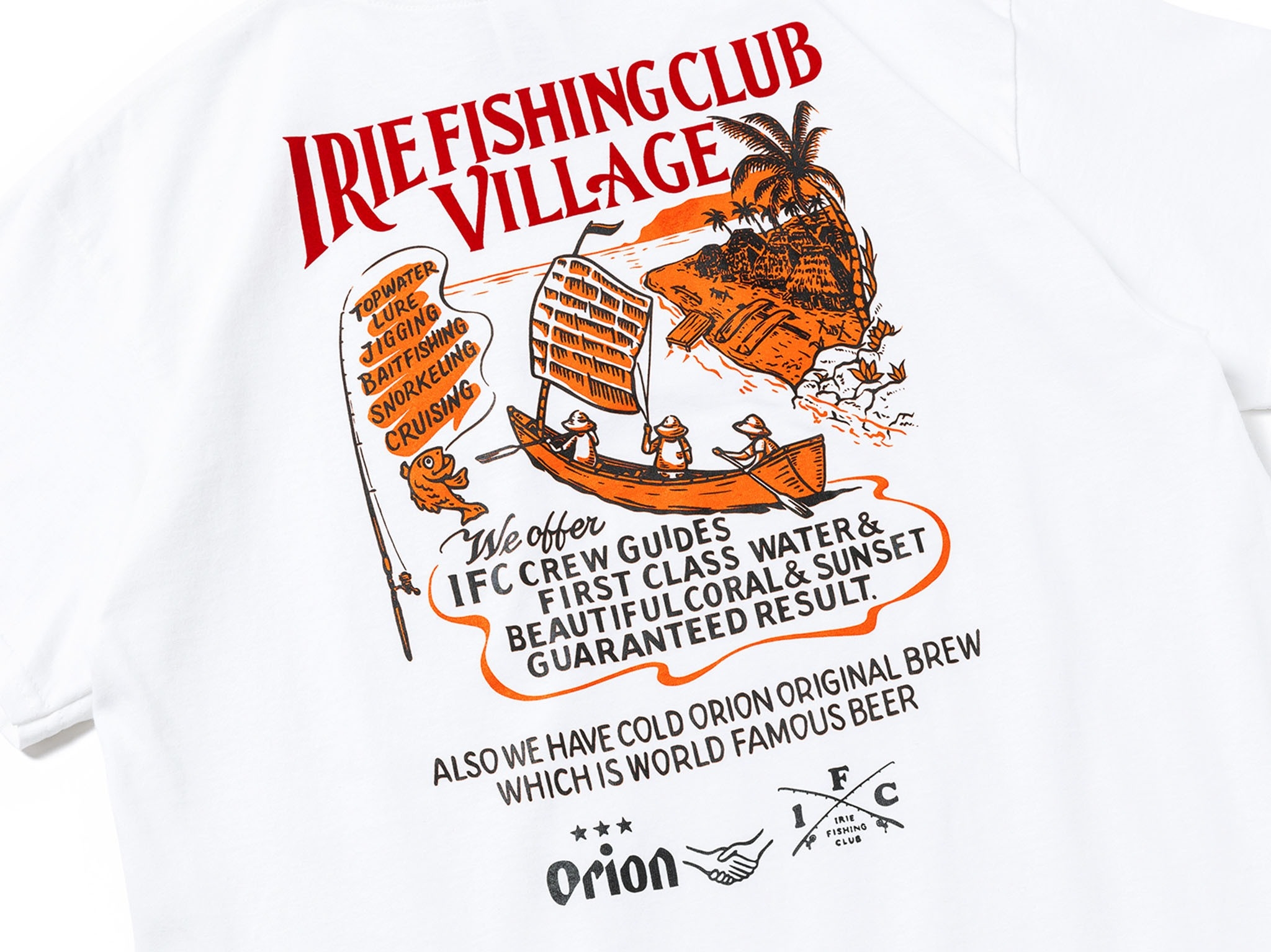 NEW ITEM】-I.F.C×ORION IRIE FISHING VILLEGE S/S TEE- | IRIE