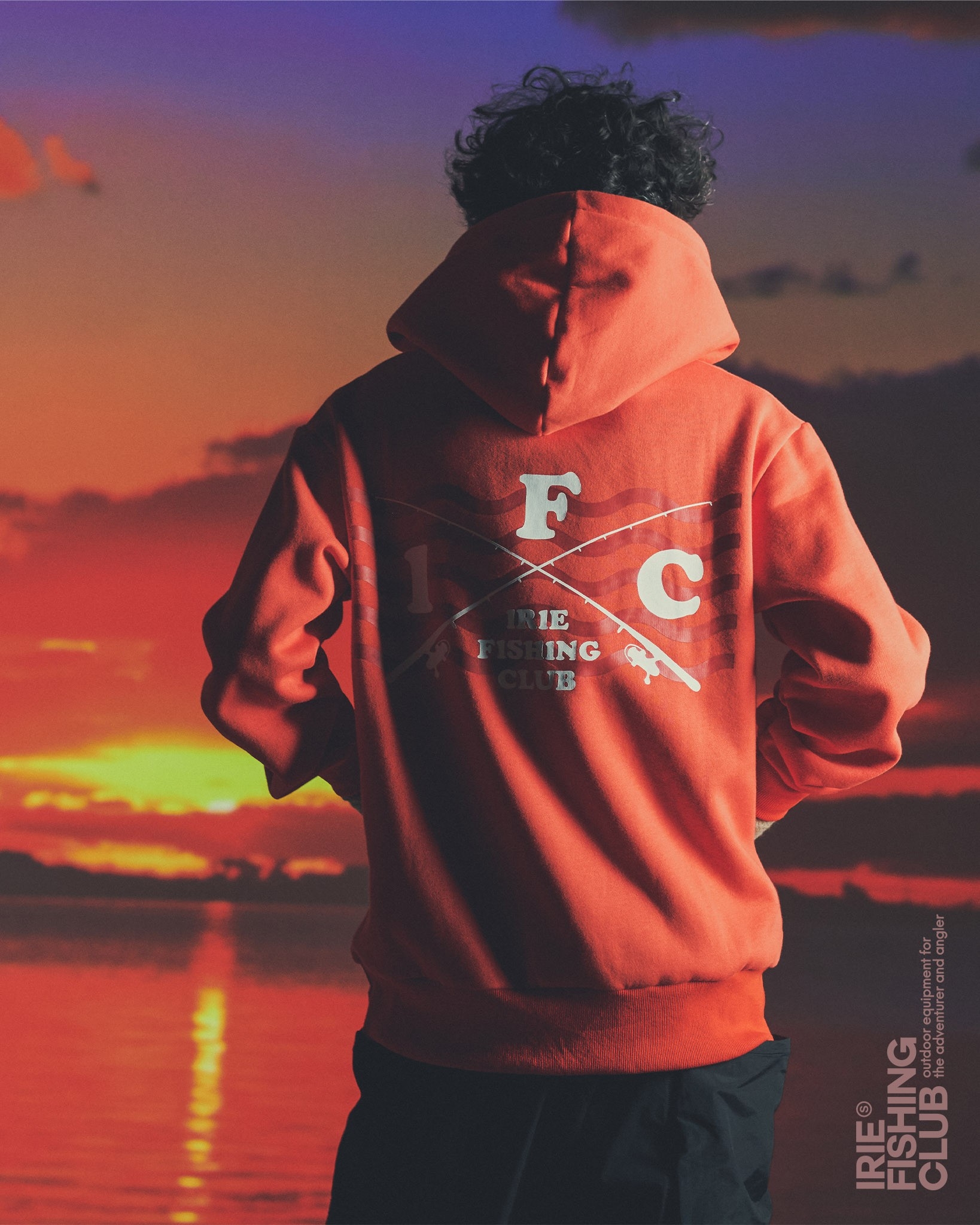 NEW ITEM】-CROSS ROD HOODIE- | IRIE FISHING CLUB