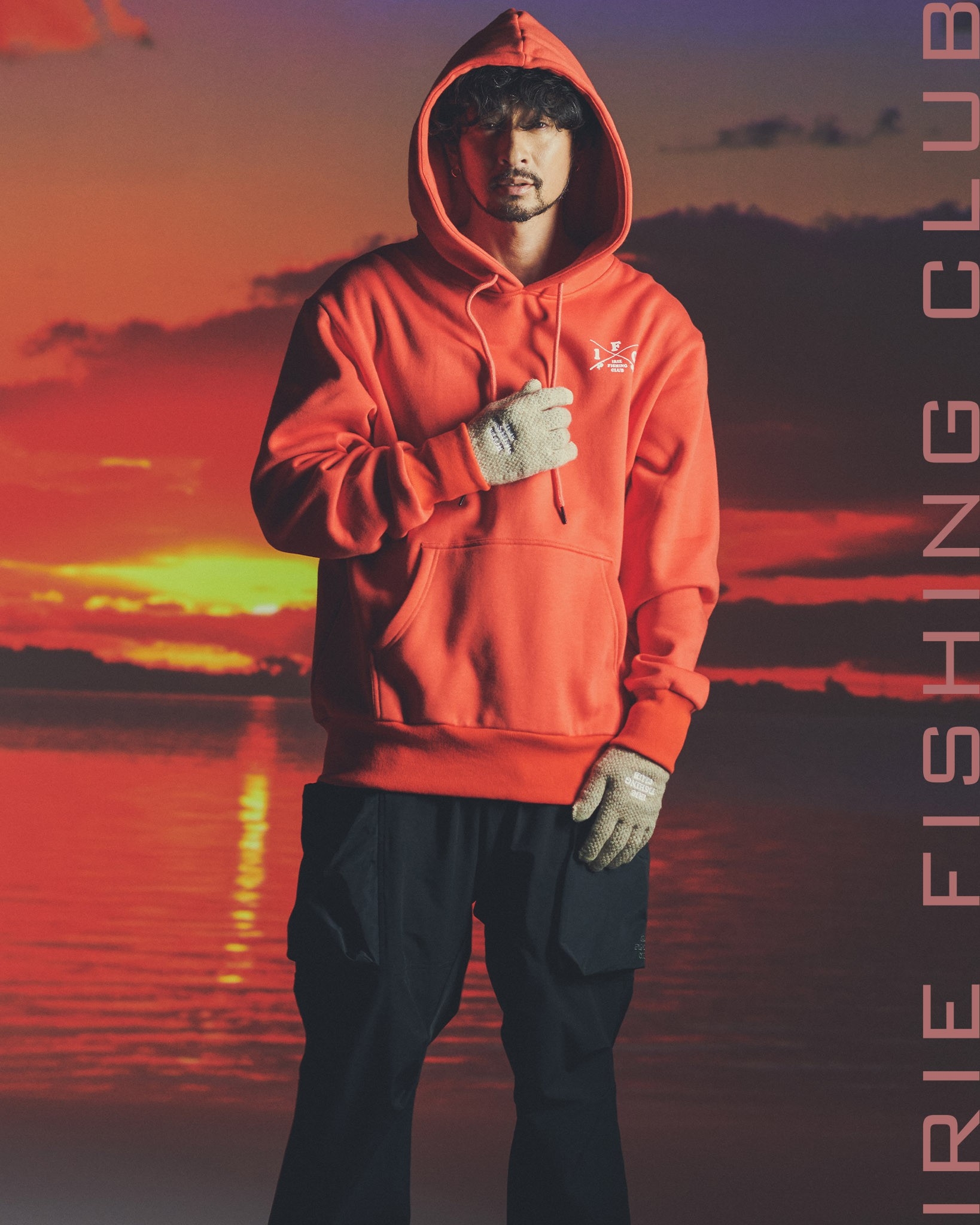 NEW ITEM】-CROSS ROD HOODIE- | IRIE FISHING CLUB