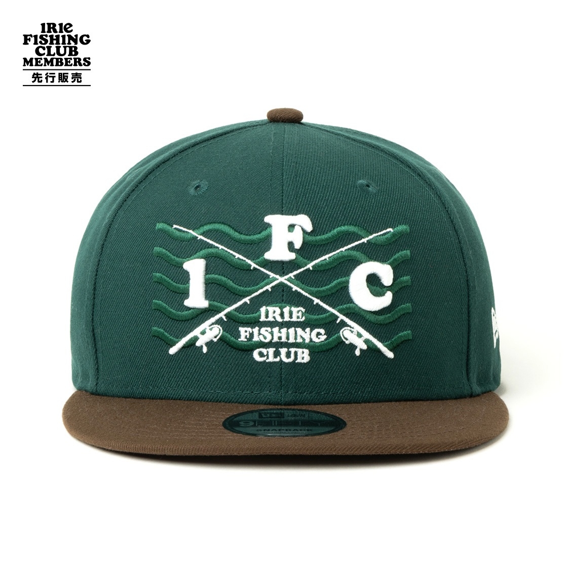 IFCメンバーズ先行販売】-×NEW ERA 9FIFTY CROSS ROD WAVE CAP- | IRIE FISHING CLUB