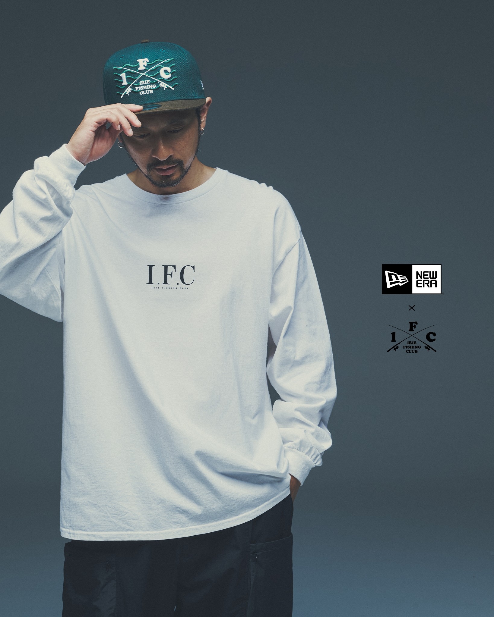 IFCメンバーズ先行販売】-×NEW ERA 9FIFTY CROSS ROD WAVE CAP