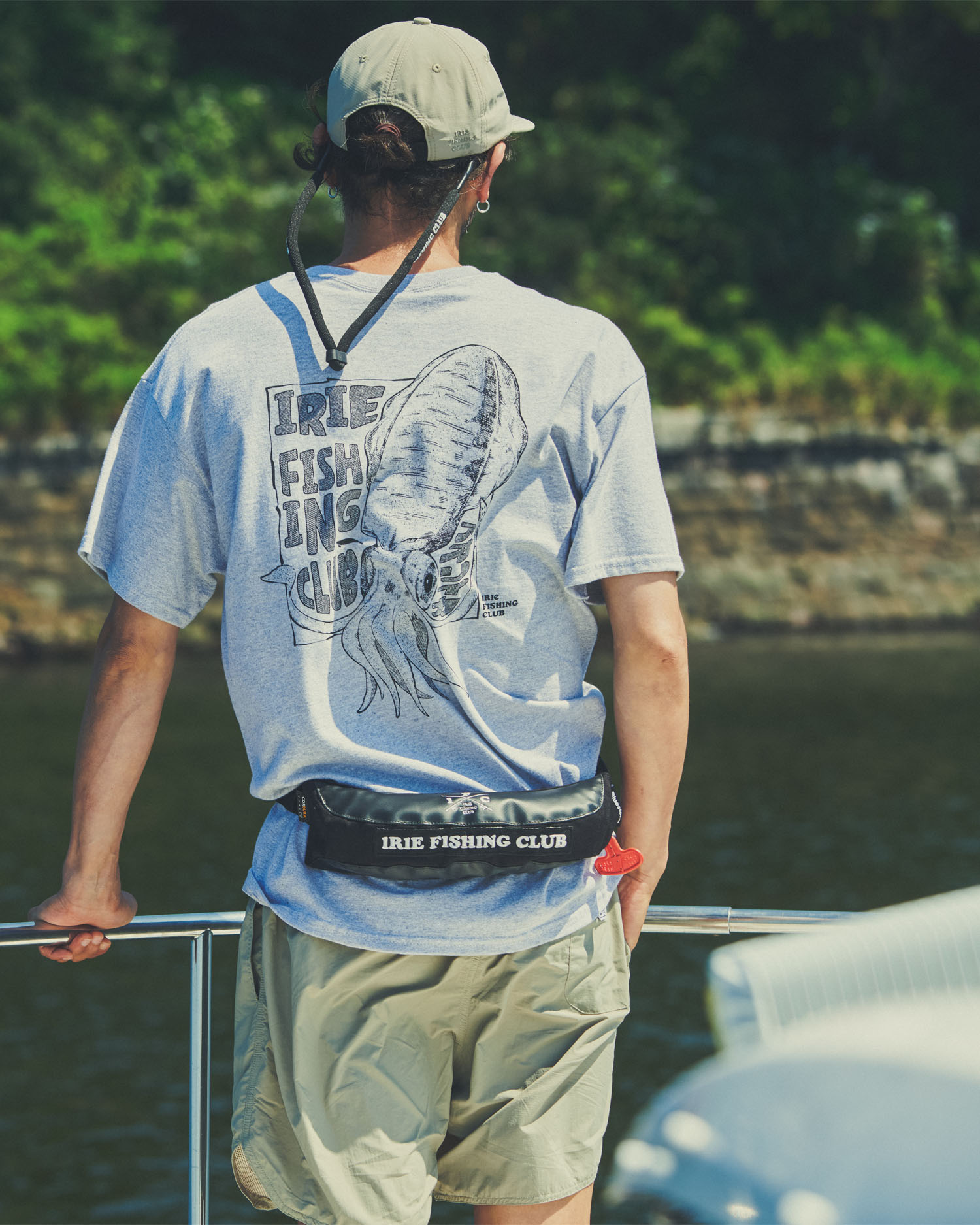 IRIE FISHING CLUB 蓄光アオリイカＴシャツ XL NEW ITEM】-GLOW SQUID IN THE DARK L/S TEE- | IRIE FISHING CLUB