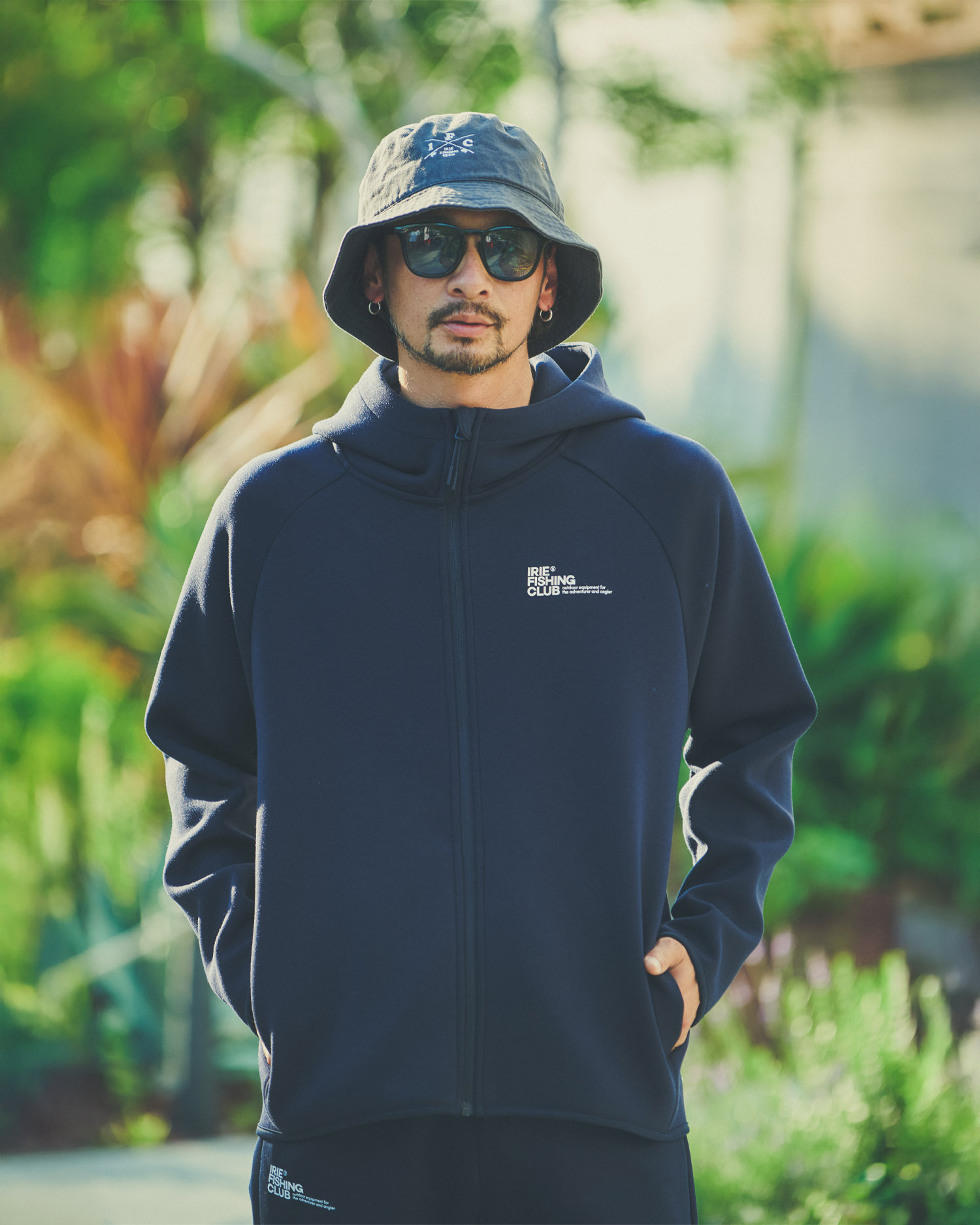 NEW ITEM】-DRIFT TECH ZIP HOODIE- | IRIE FISHING CLUB