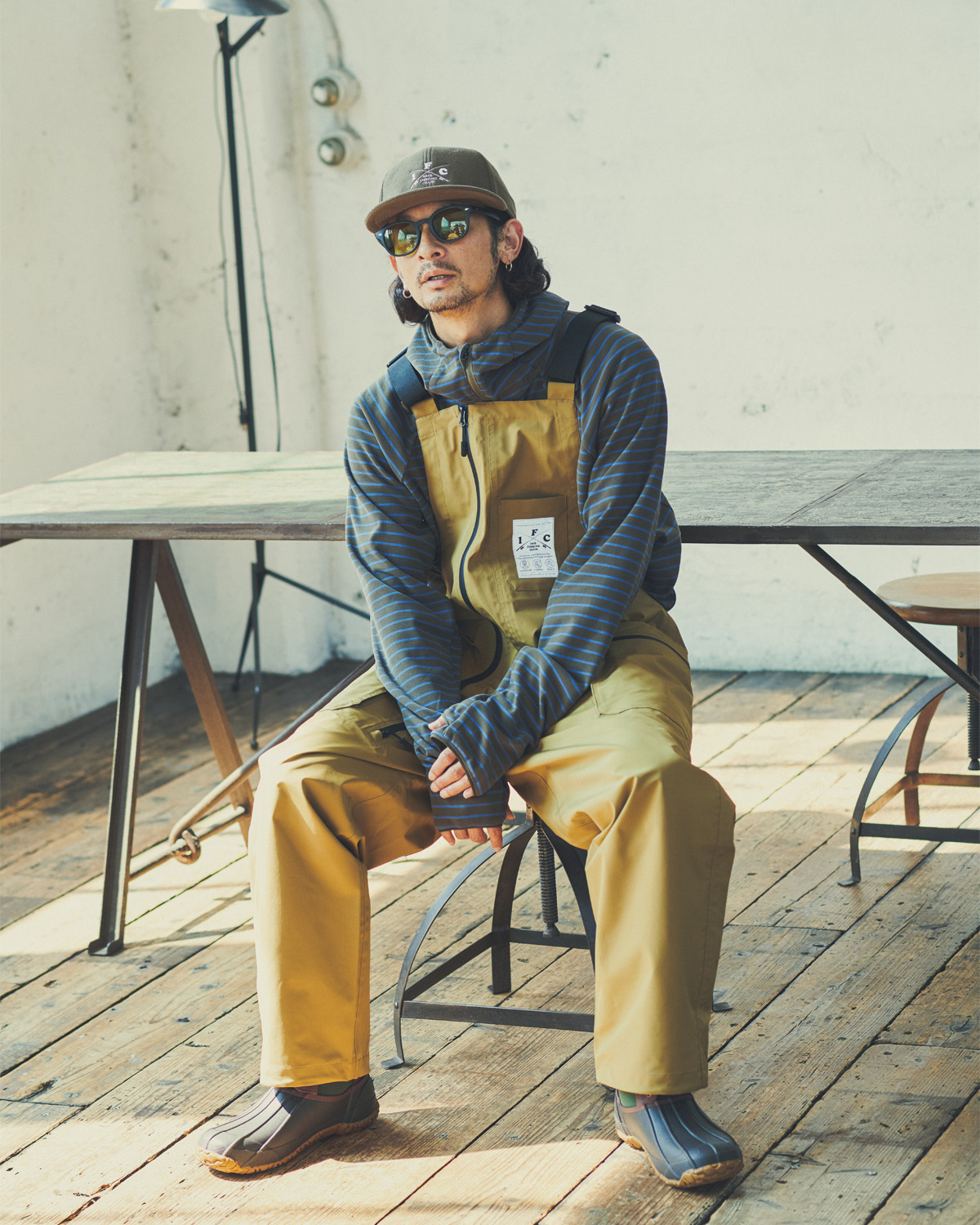 NEW ITEM】-FISHERMAN OVERALLS- | IRIE FISHING CLUB