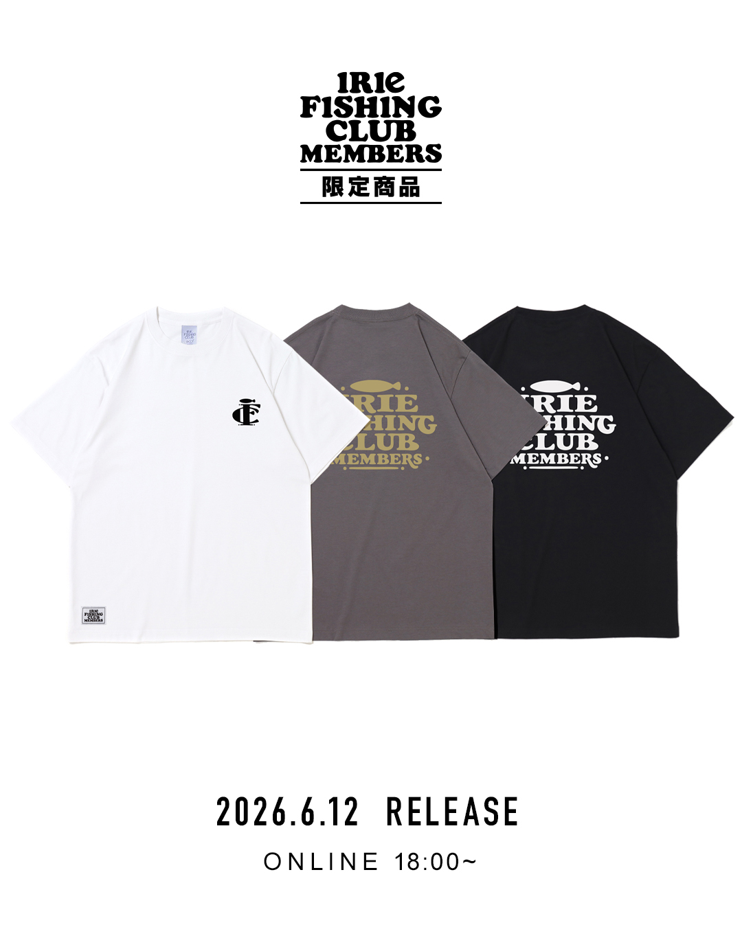 IFCメンバーズ限定販売】-MEMBERS DRY COOL TOUCH TEE- | IRIE FISHING