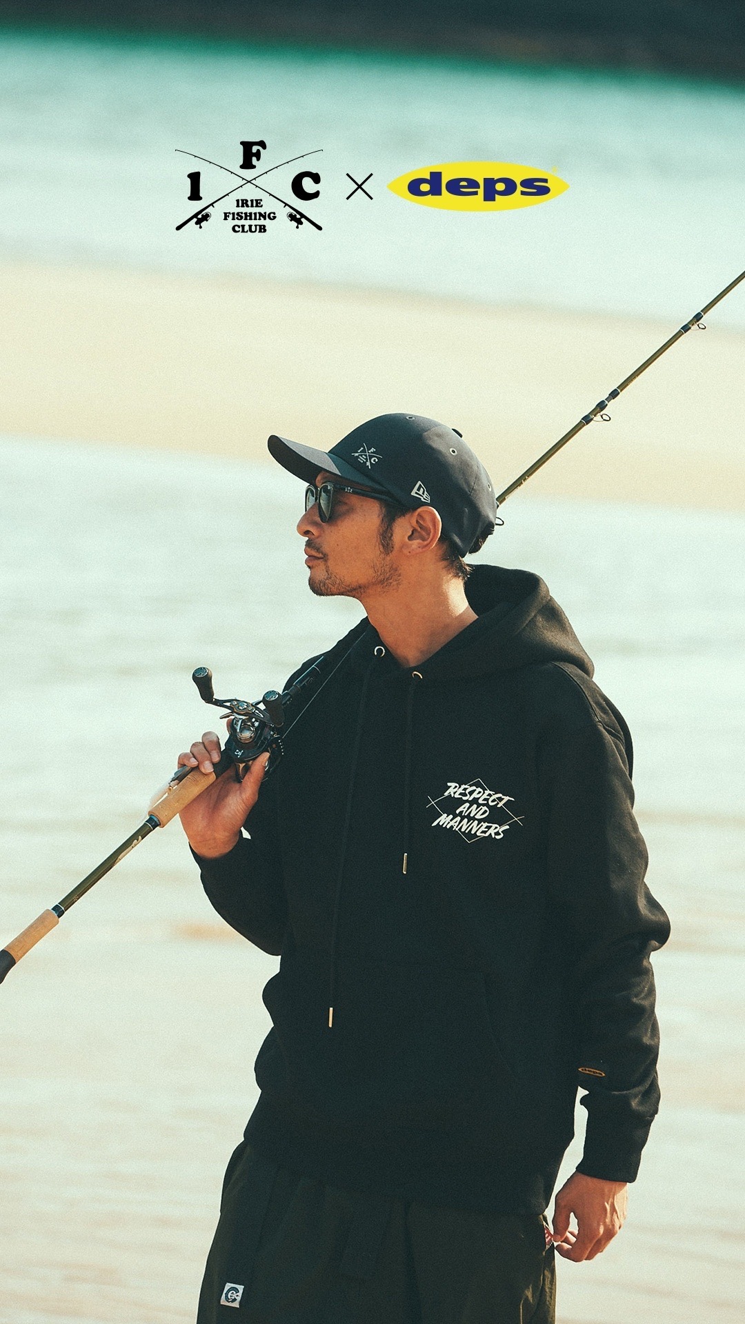NEW ITEM】IRIE FISHING CLUB × DEPS -RESPECT & MANNERS HOODIE 