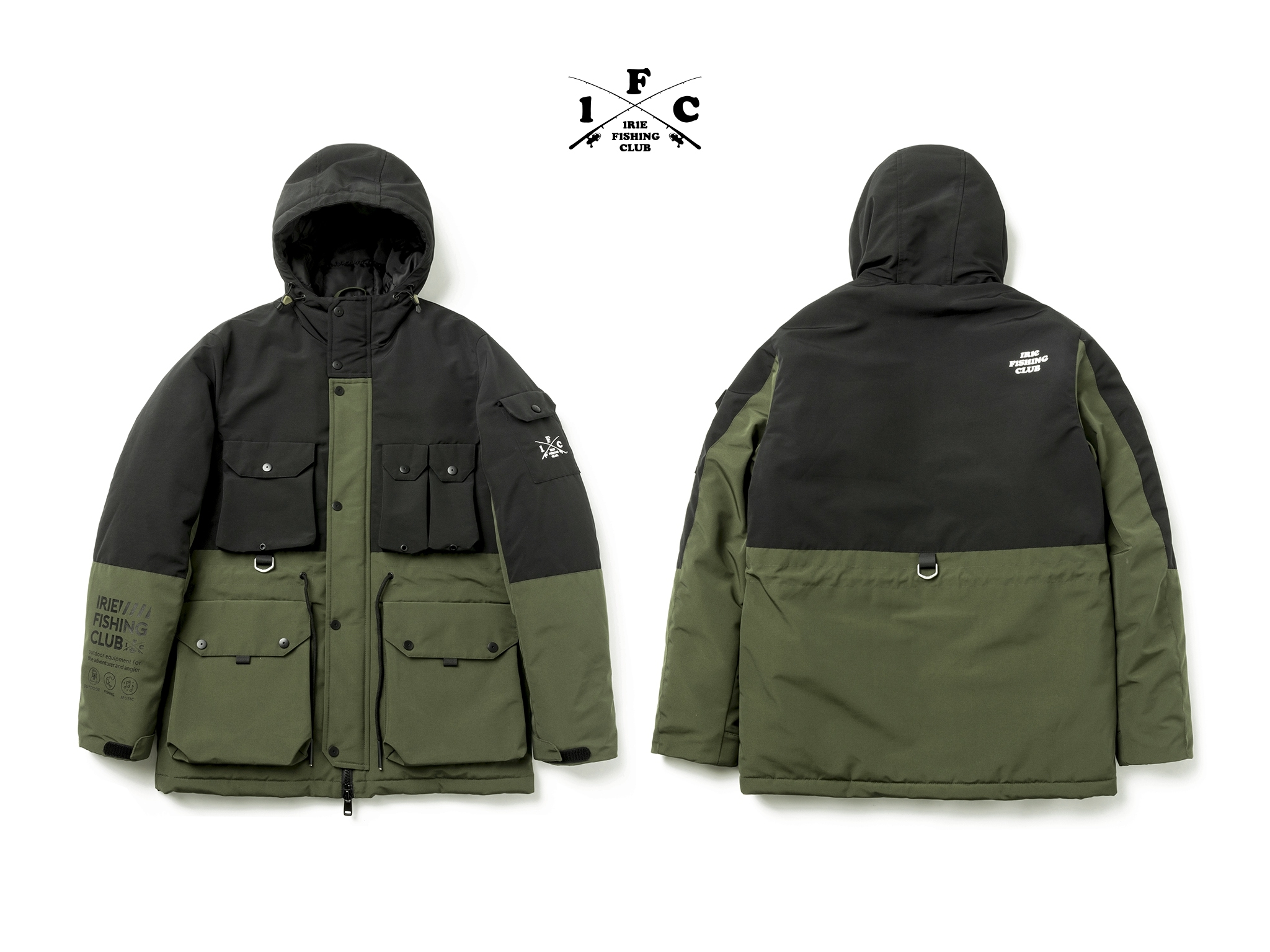 NEW ITEM】-IFC MULTI POCKET PUFF JACKET- | IRIE FISHING CLUB