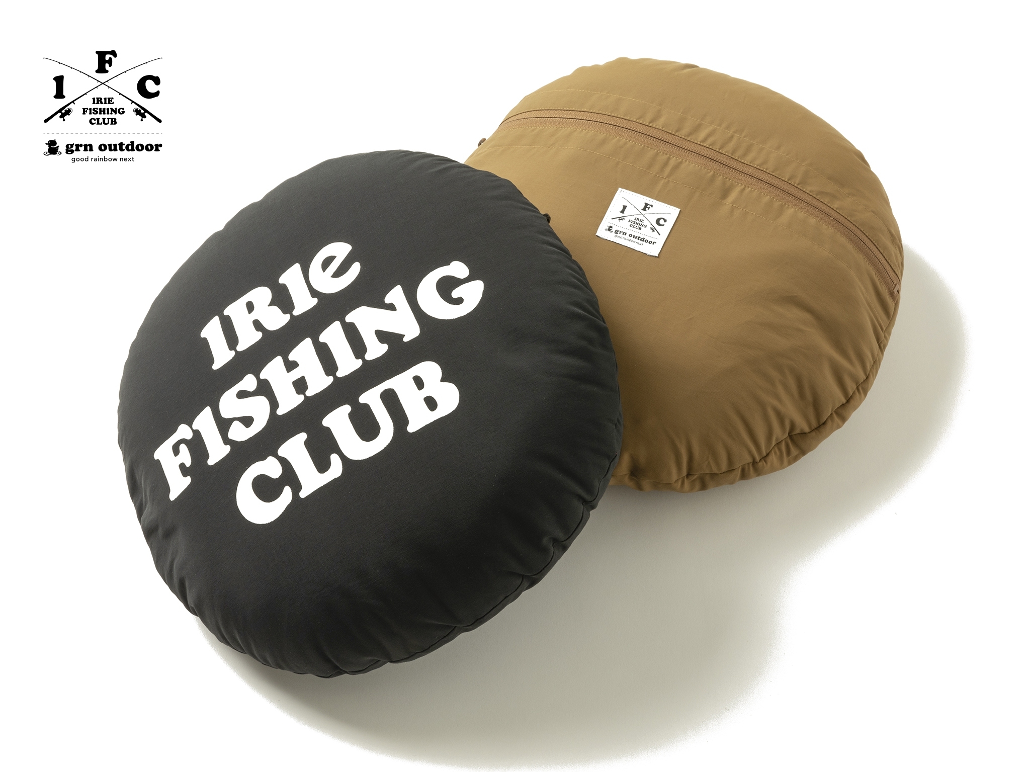 NEW ITEM】×grn outdoor -TEXT LOGO 60/40 CUSHION BLANKET