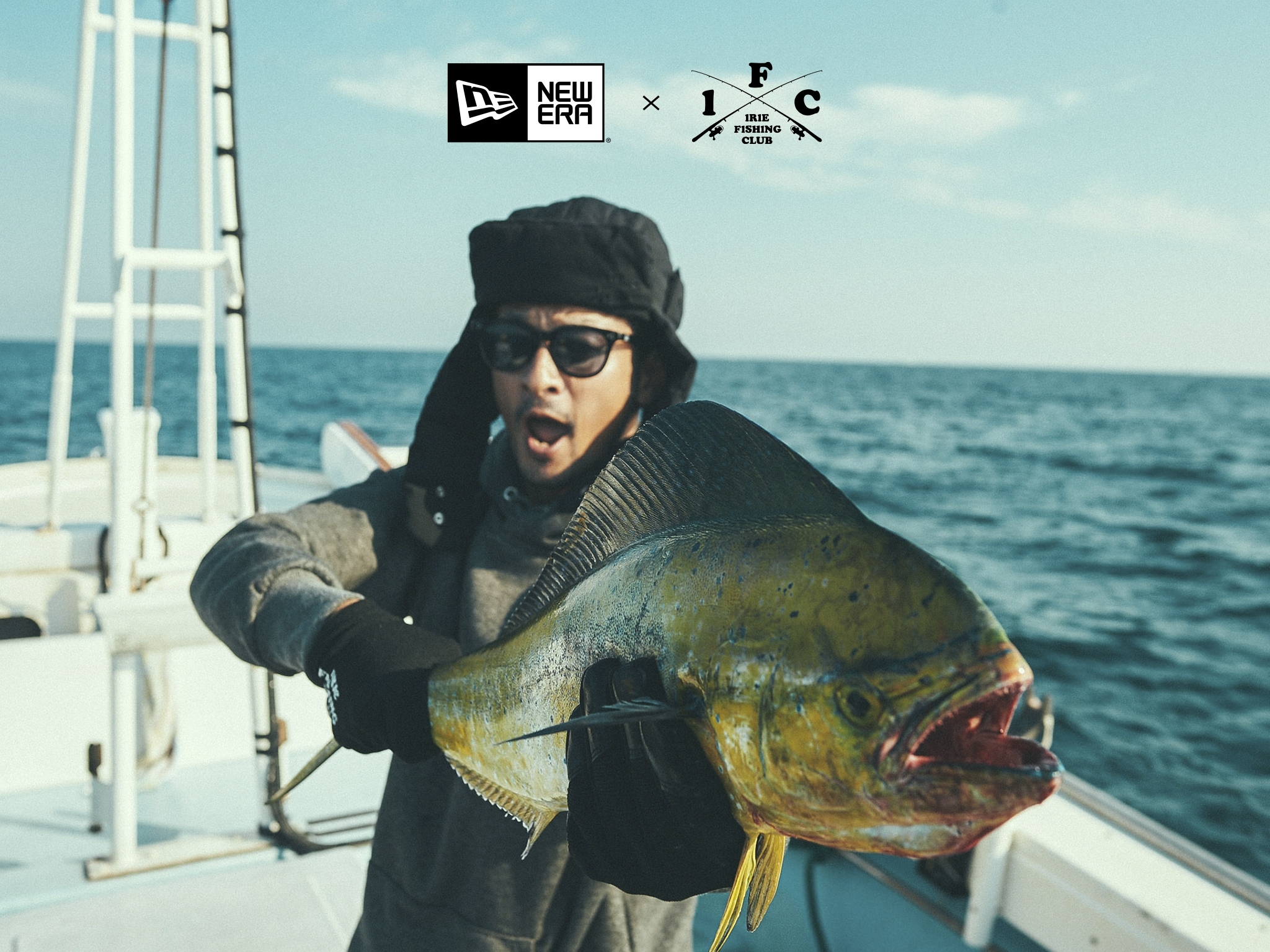 極美品】IRIE FISHING CLUB NEW ERA トラッパー - ウエア