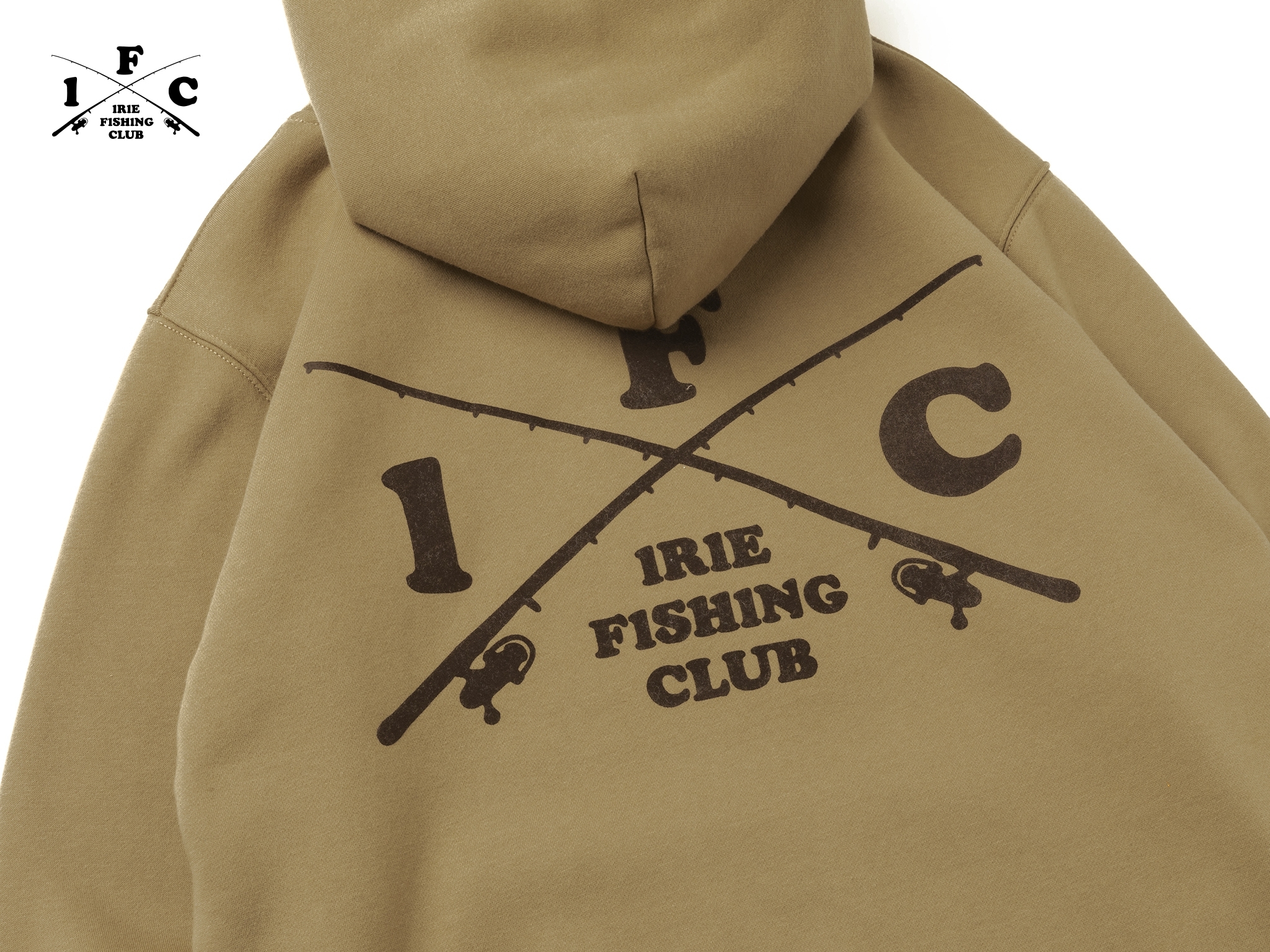 新春*WEB限定アイテム】-CROSS ROD HOODIE- | IRIE FISHING CLUB