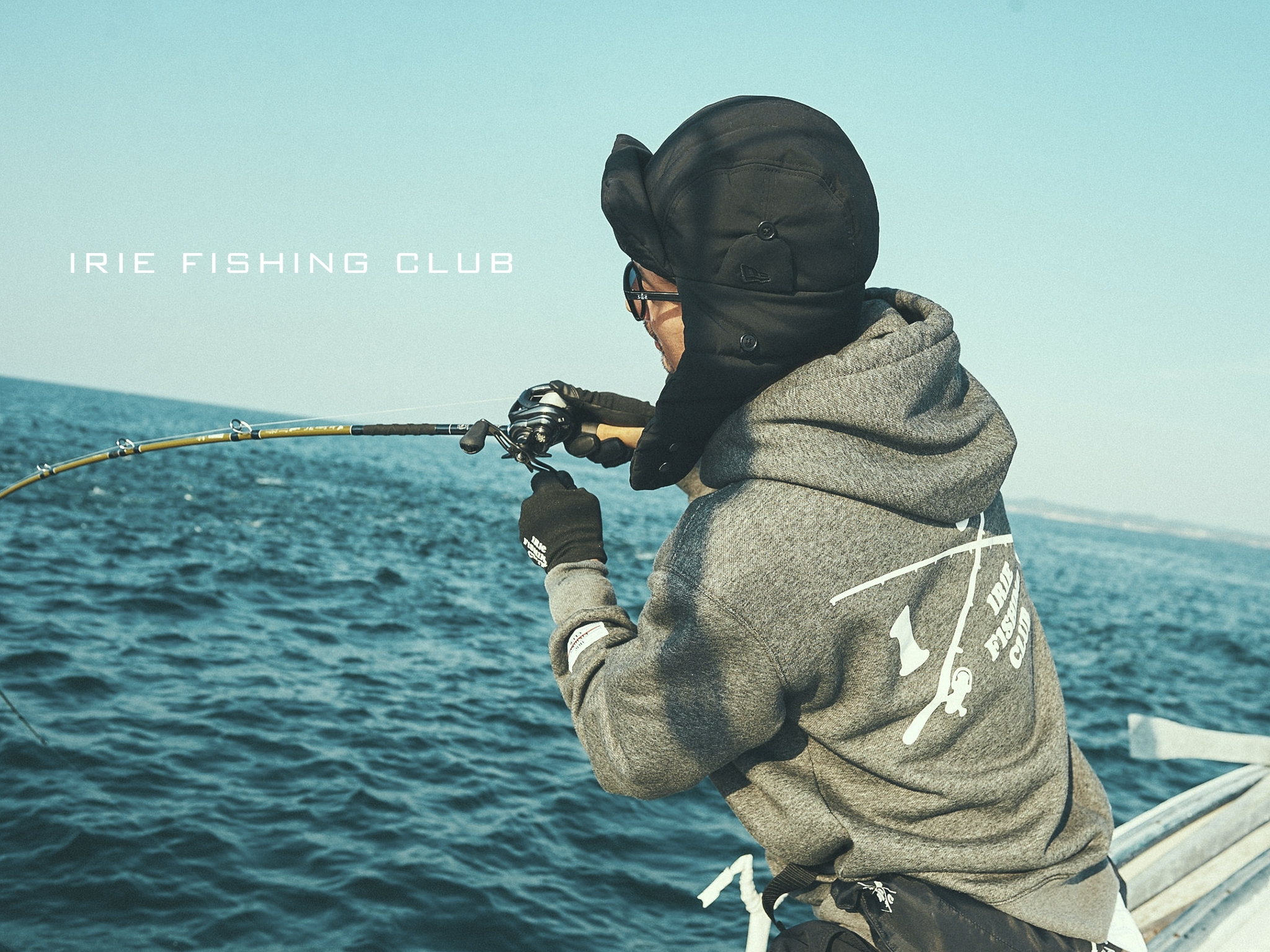 新春*WEB限定アイテム】-CROSS ROD HOODIE- | IRIE FISHING CLUB