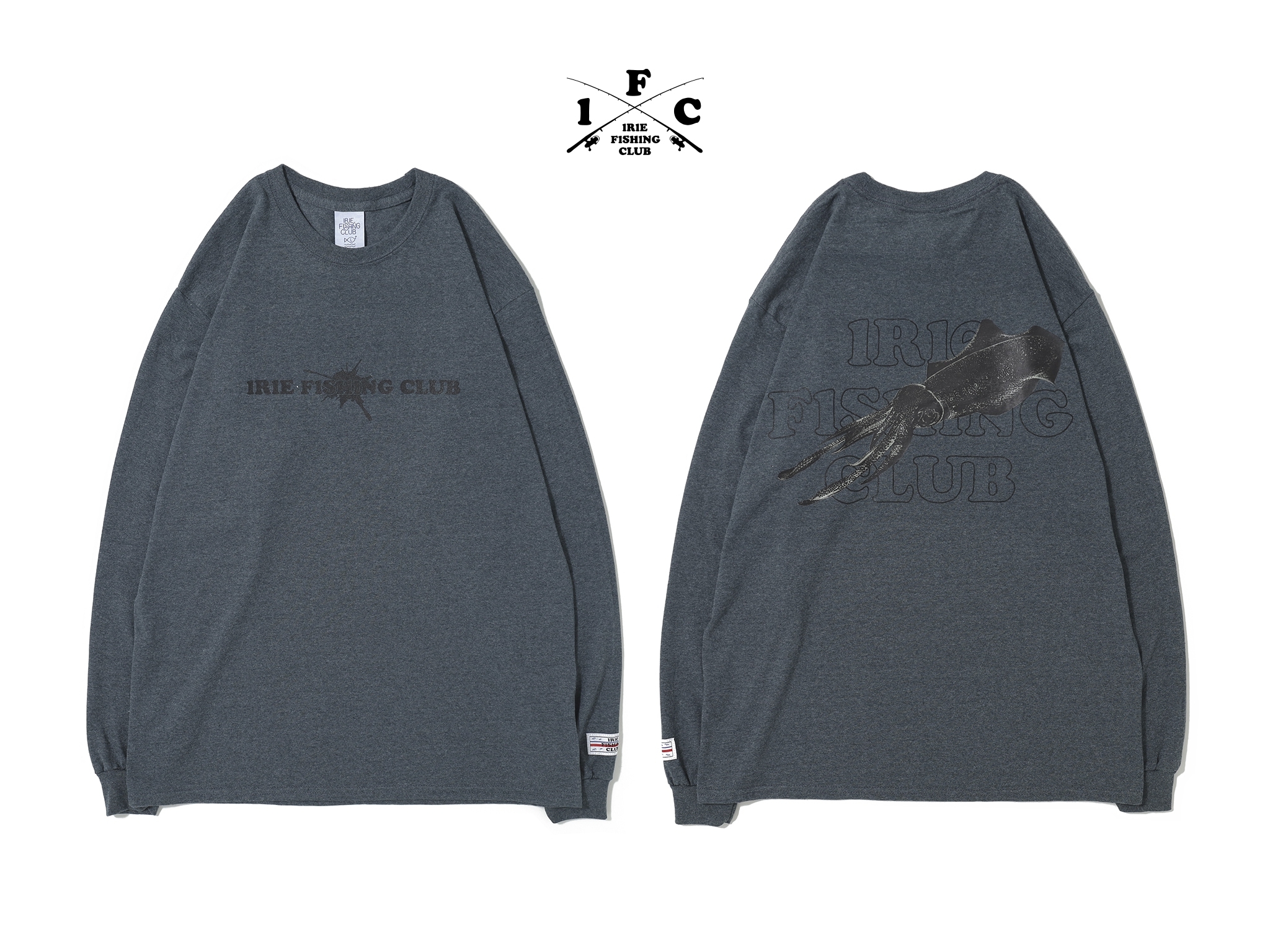 超新作】 irie fishing club アオリイカ シャツ ロンT Tシャツ