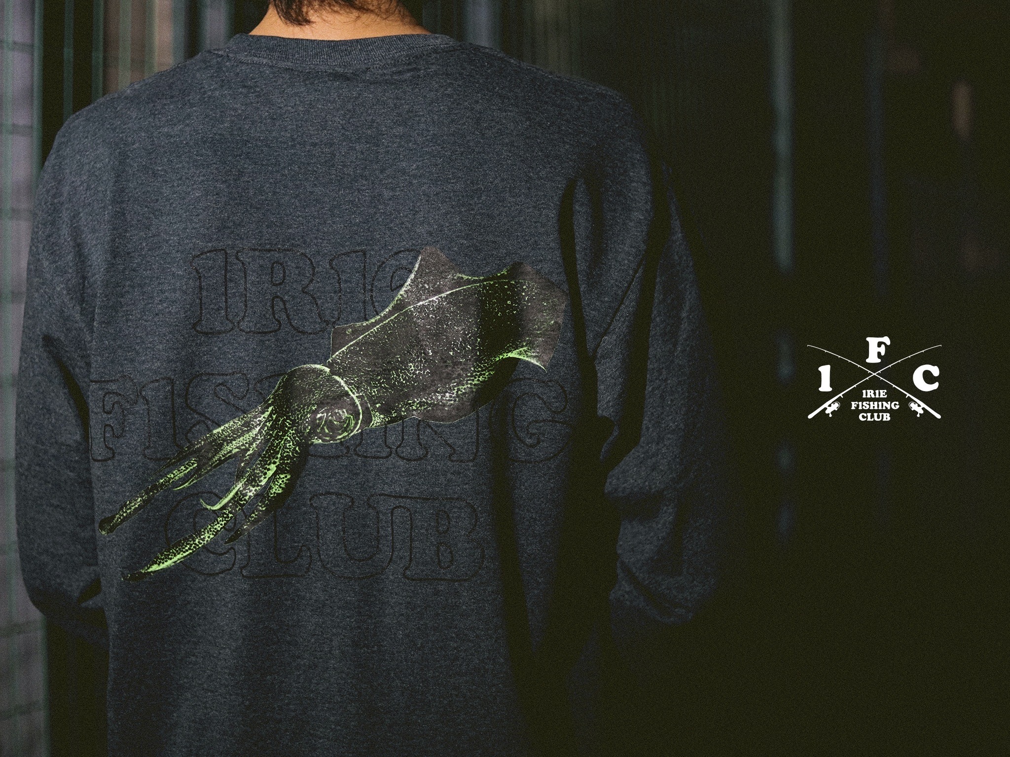 NEW ITEM】-GLOW SQUID IN THE DARK L/S TEE- | IRIE FISHING CLUB