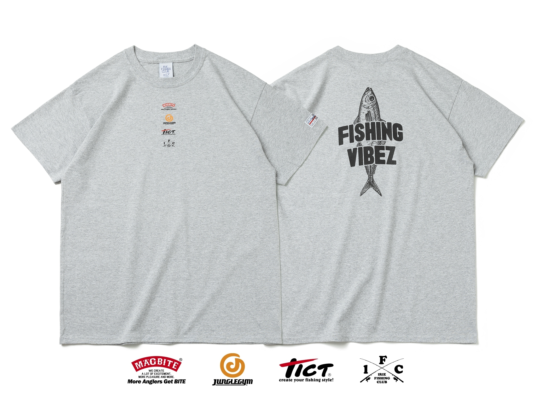 IFCメンバーズ限定ITEM】FISHING VIBEZ TEE | IRIE FISHING CLUB