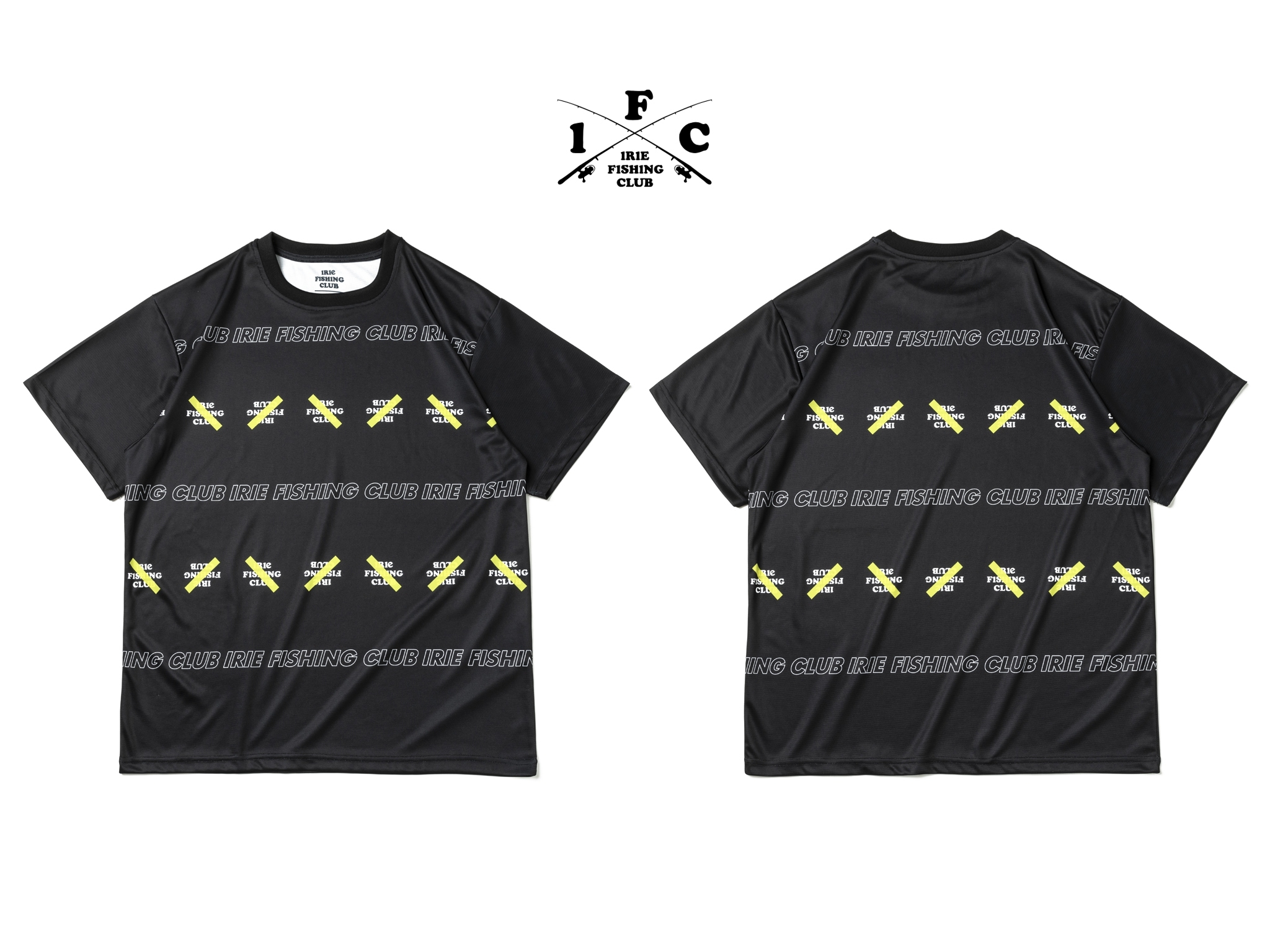 NEW ITEM】-TRIBE PATTERN DRY MESH S/S TEE- | IRIE FISHING CLUB