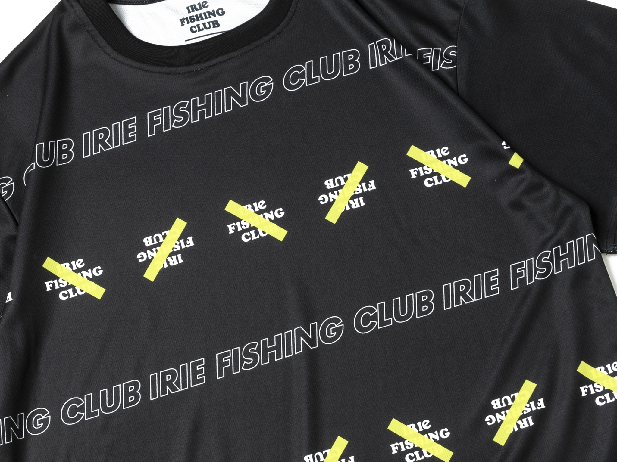 NEW ITEM】-TRIBE PATTERN DRY MESH S/S TEE- | IRIE FISHING CLUB