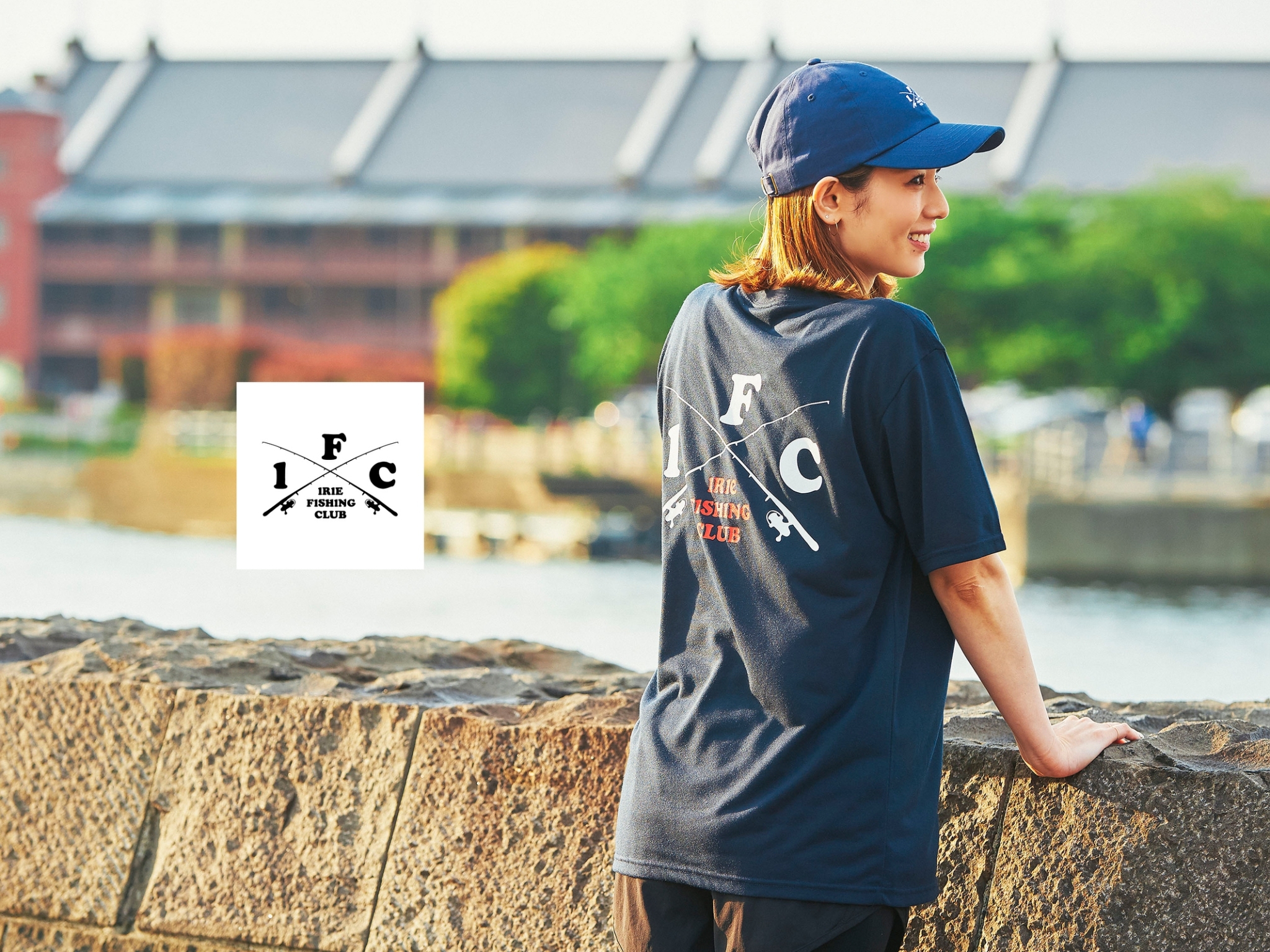 Irie Fishing Club ドライメッシュ Tシャツ濃紺ＸＬ - Tシャツ