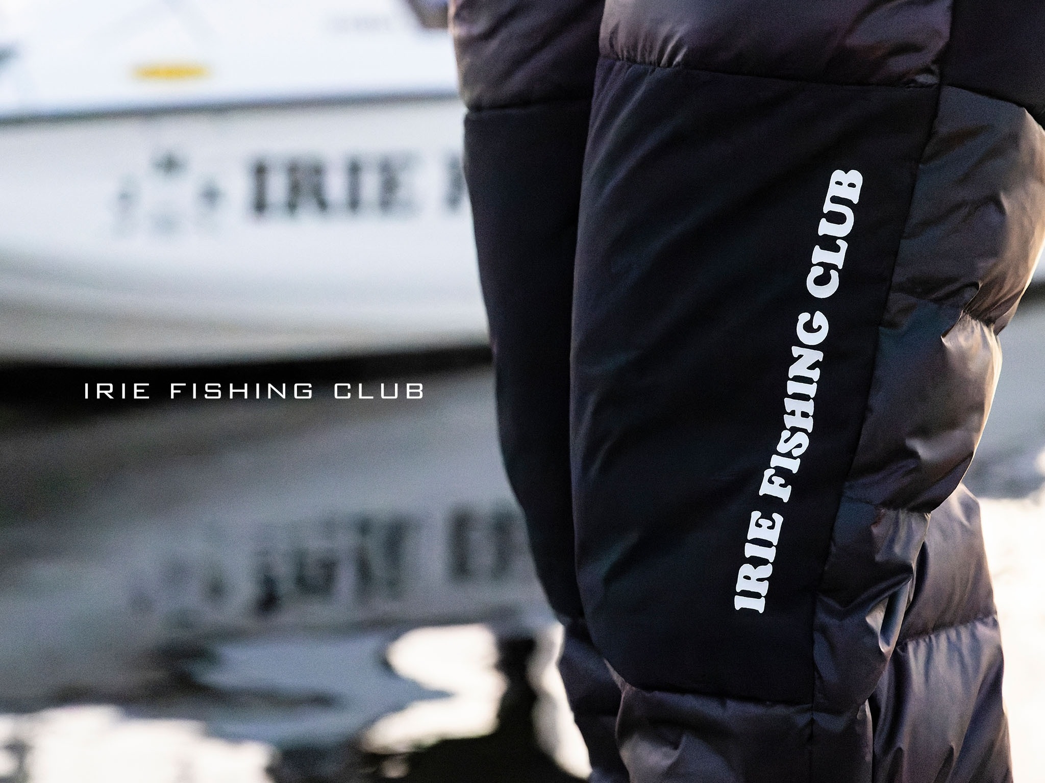 IRIE FISHING CLUB DOWN PANTS