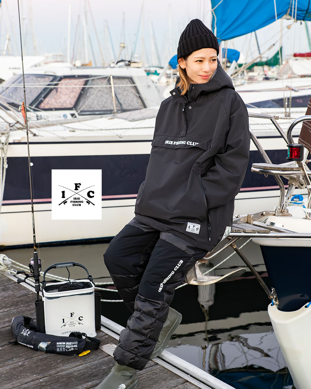 IFC × SFC コラボ：ANORAK JACKET シーフロアコントロール - フィッシング